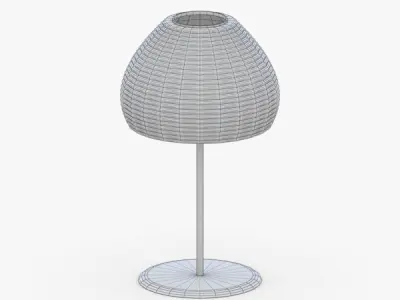 1379 - Table Lamp Low-poly 3D model