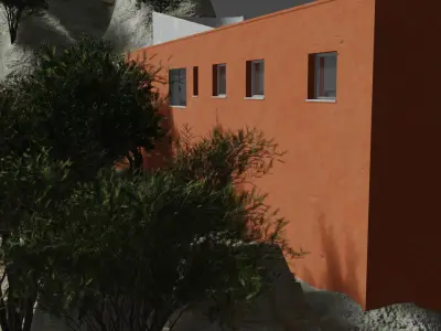Casa Malaparte - Complete design and reconstruction 3D model