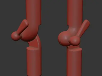 The Premium Beach Umbrella 3D model