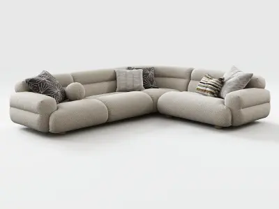 Valley Sofa H 3D model