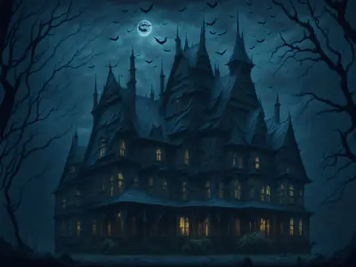 Halloween Themed Image Backdrops Texture