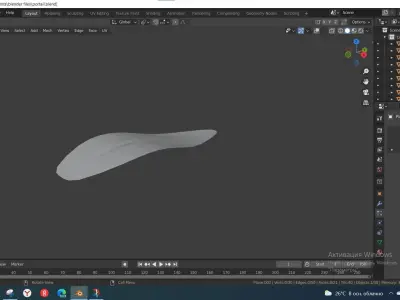 Low poly portal to the magic world Low-poly 3D model