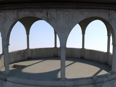 Watch Tower 3D model