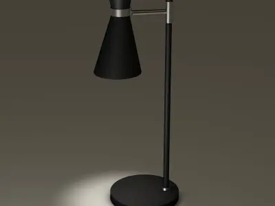 desk light 01 Free 3D model