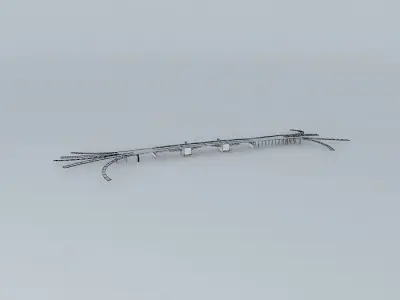 Morrison Bridge, Portland OR Free 3D model