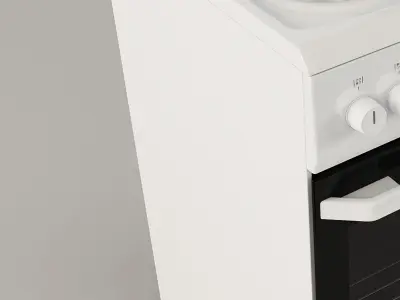 appliances equipment stove Integrated Kitchen 3D model