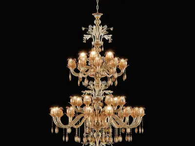 MD 3255-36 Osgona Chandelier 3D model