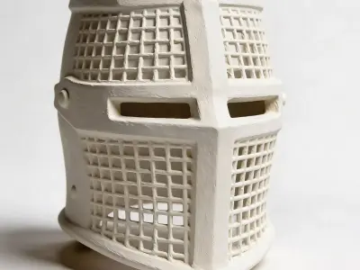 Helmet Base Mesh Collection 3D model