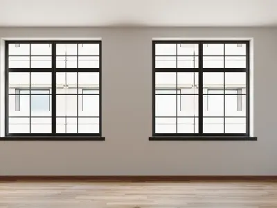 Empty interior 3D model