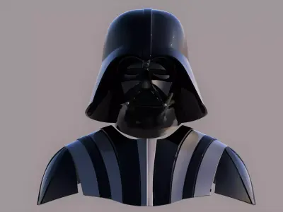 DARTH VADER EP 5 ESB FOR 3D PRINT 3D print model