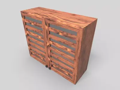 Kitchen Cabinet CG45 3D model