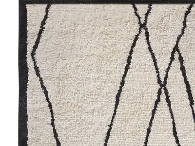 MEDHI WOOL RUG 3D model