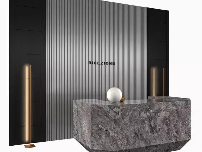 Reception 4 3D model