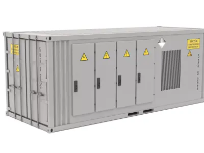 Container Energy Storage System 3D model