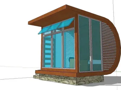 Creative Design-Holiday Cabin-025 3D model