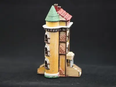 Medieval Light House 11 3D print model