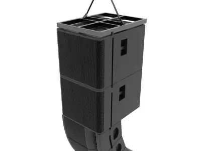 Line Array Speakers Systems JBL VRX 3D model