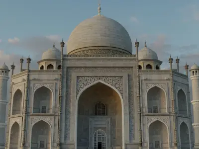 Taj Mahal 3D model