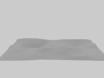Sci-fi environment pack Low poly Low-poly 3D model