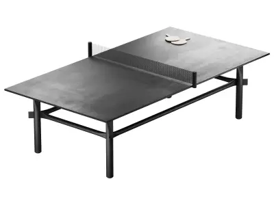 525 exterior and architecture 17 marshmallow ping pong table 3D model