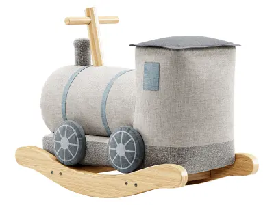 Train Light-Up Musical Nursery Rocker 3D model