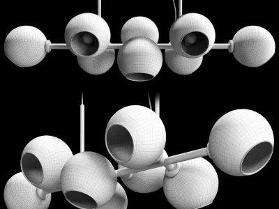 Lampatron DISA pendant light S 3D model