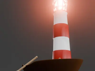 Lighthouse 3D model