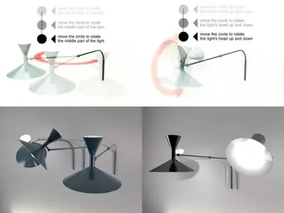 Lampe de Marseille 3D model