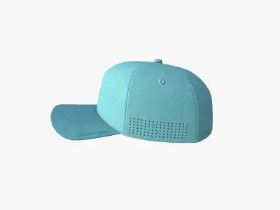 Cap A09 Light Blue - Character Fashion Design Low-poly 3D model