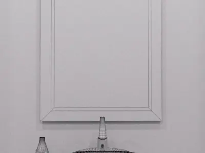 Illuminated Mirror 26 3D model