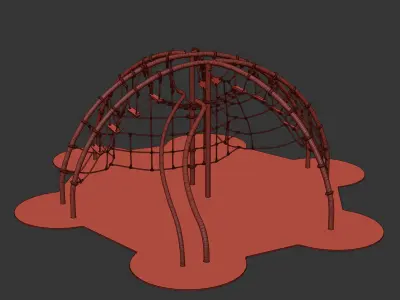 kids playground THE DOME JMA-0732 3D model