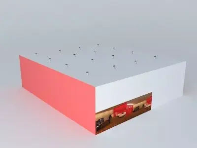 Directors Office using Thorn Light Fittings Free 3D model