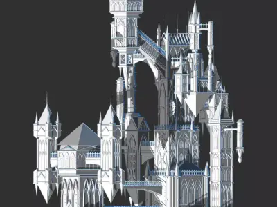 Castlevania - Castle Dracula 3D print model