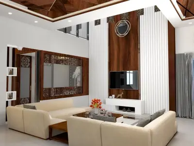 4BHK Modular Interior 3D model