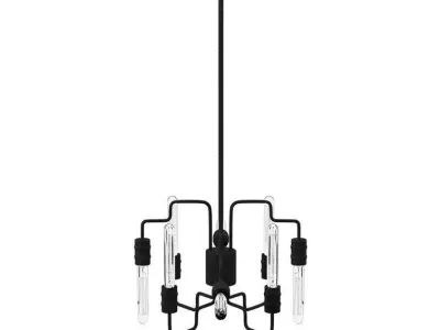 Mao Light Sputnik Modern Linear Chandelier 3D model