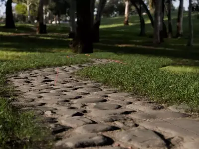 Garden Road Generator Low-poly 3D model