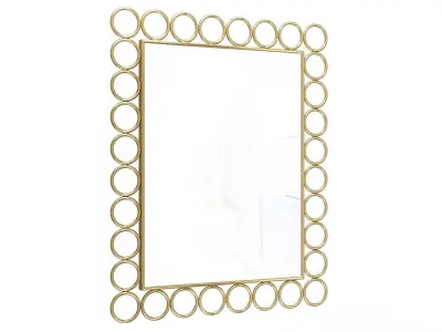Mirror in a metal frame GZ-M1035 3D model