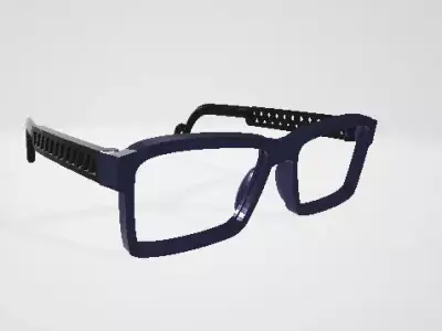 Eye glass  Low-poly 3D model