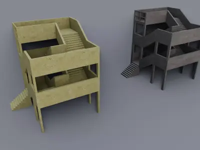 Miniature 3D Printing Structure Type-2 3D model