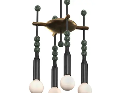 TALISMAN Pendant Light 3D model