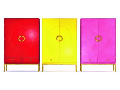 Wardrobe Disk  Set 3D model