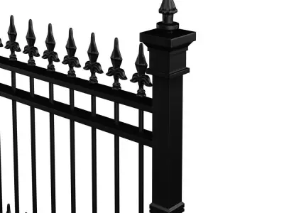 Fence 14 3D model