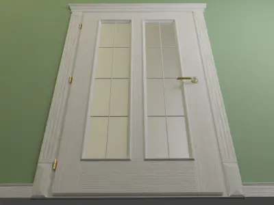 Glossy Door  Free 3D model