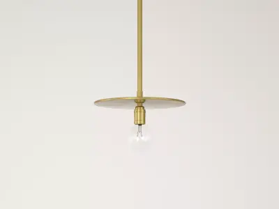 Brass Pendant 3D model