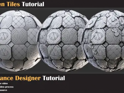 Broken Tiles Tutorial - VOL 01   3D model