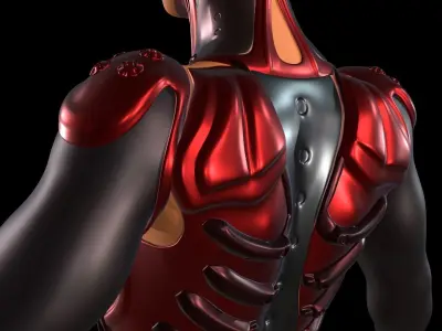 HEAVY METAL Baby High-Poly 3D model