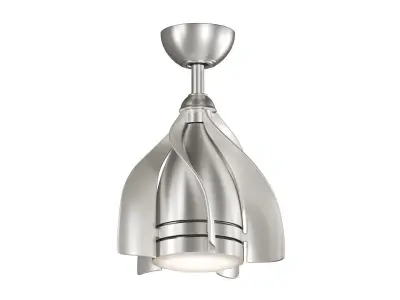 LED pendant - ceiling fan 3D model