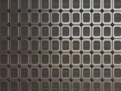 Metal Grill PBR Seamless Texture