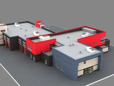  Fire Station Building 