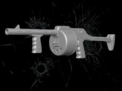 Street Sweeper 3D printable for action figures 3D print model